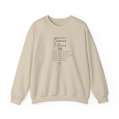 Crewneck Sweatshirt | Enimies to Lovers Band Shirt