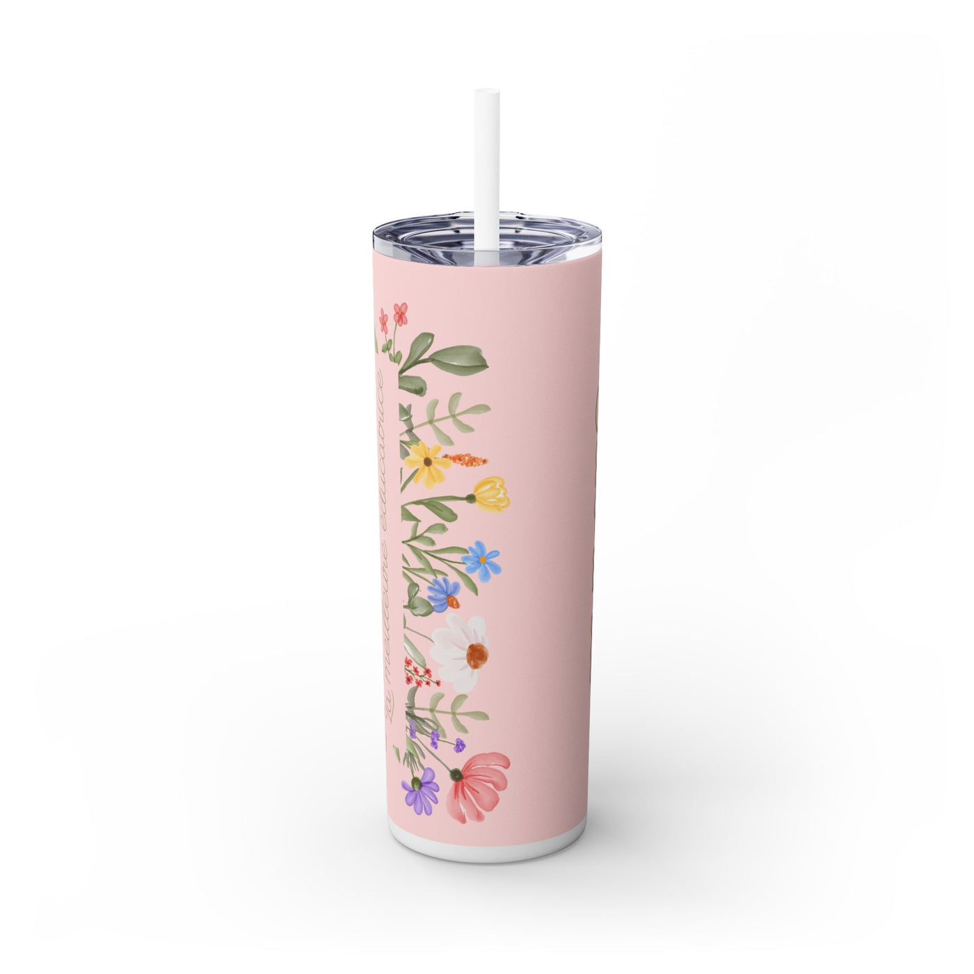 Custom for Marjerie | Skinny Tumbler with Straw, 20oz