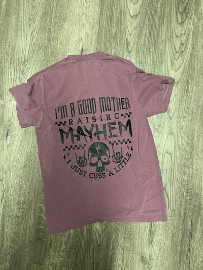 Mother of Mayhem T Shirt - COMFORT COLORS