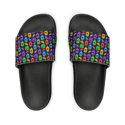 Women's PU Slide Sandals | Neon Ghosts