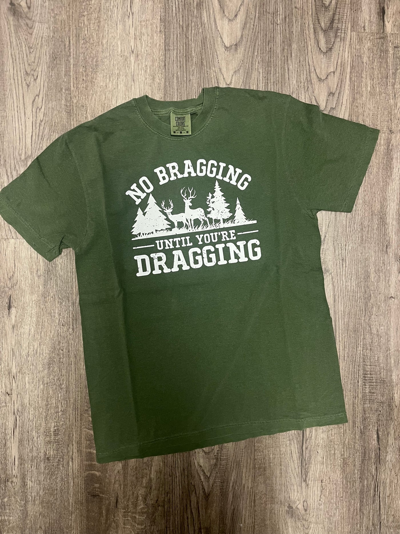 No Bragging T Shirt - COMFORT COLORS