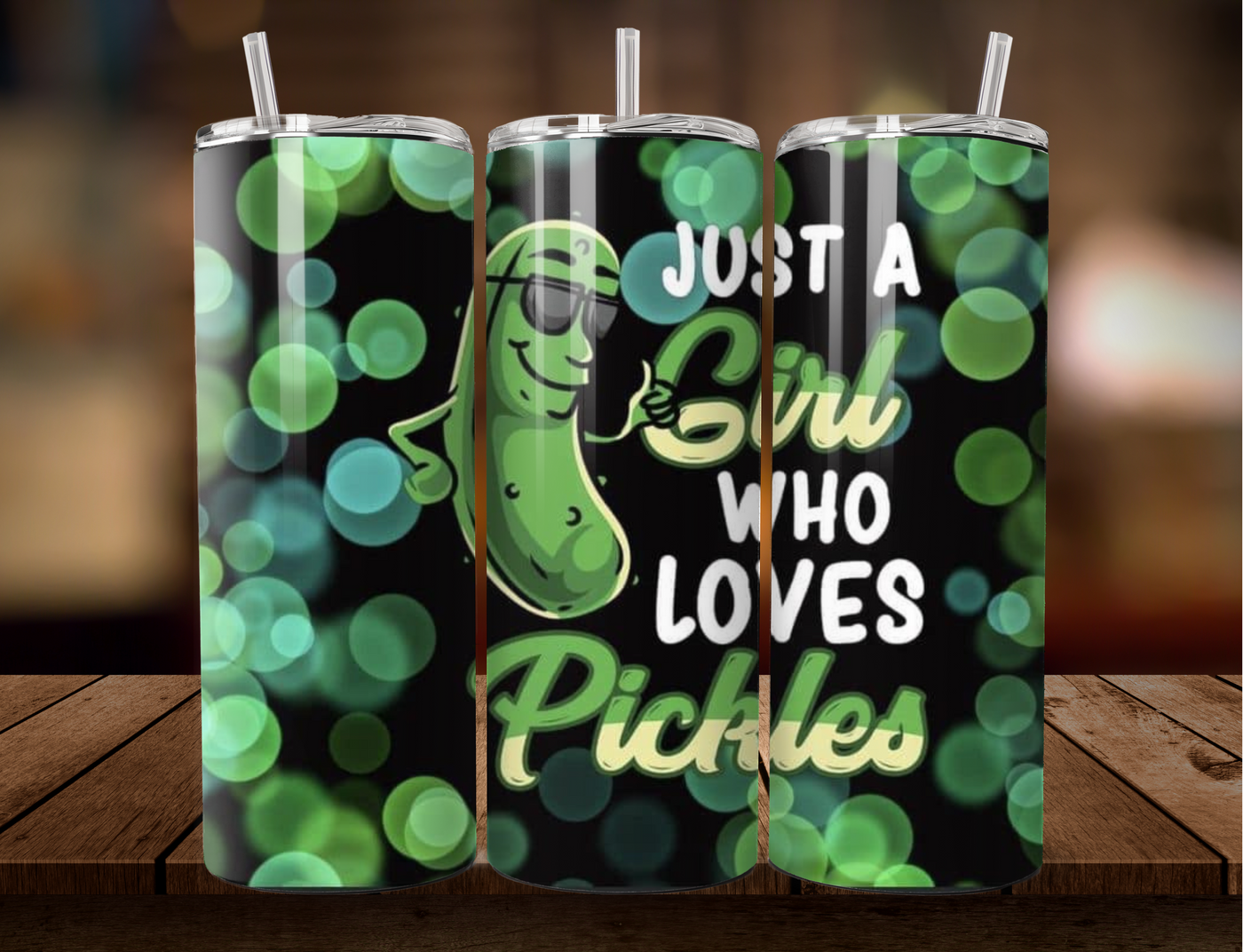 20 OZ Tumbler - Just a Girl Who Loves Pickles