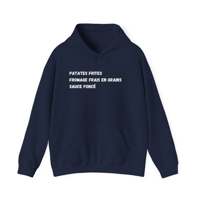 Hooded Sweatshirt | Canadian EH | French Version | Dark Colours