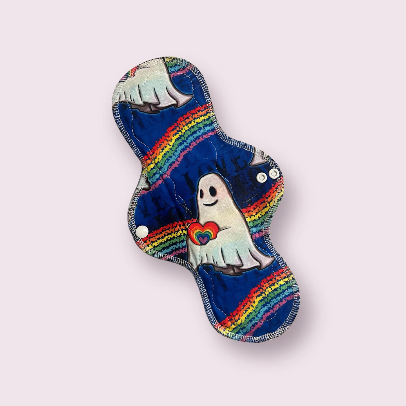 Ghosties Love - Pique Topped , Washable Cloth Pad- SEVERAL SIZES