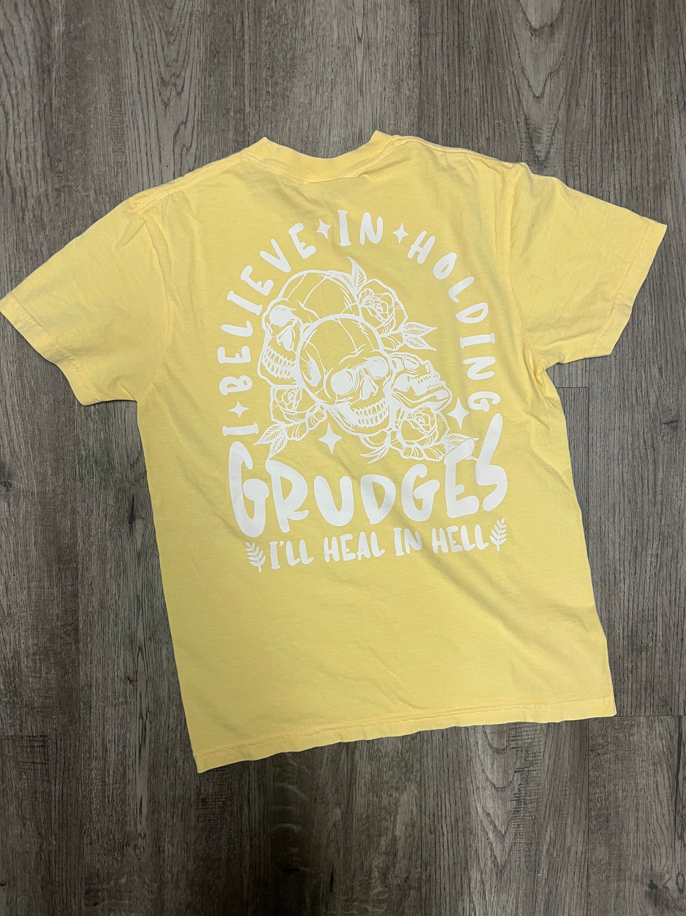 Holding Grudges T Shirt - COMFORT COLORS