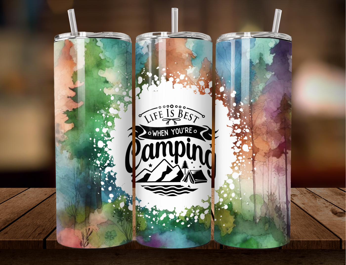 20 OZ Tumbler - Life Is Better When You're Camping - Original Design