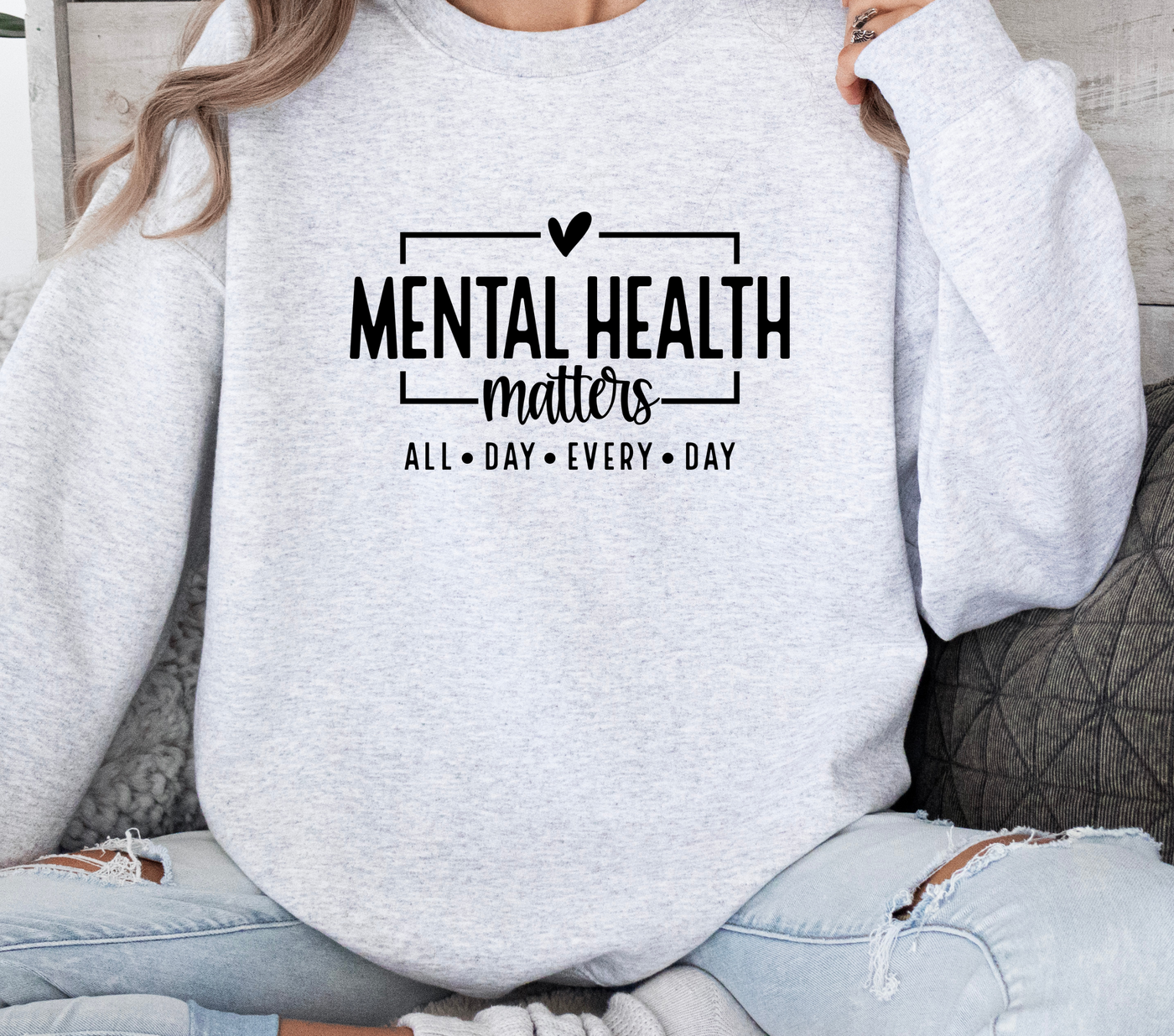 Crewneck Sweatshirt | Mental Health Matters