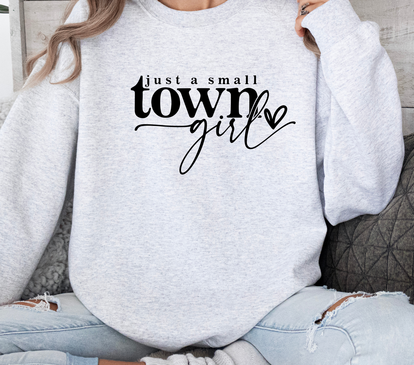 Crewneck Sweatshirt | Small Town Girl