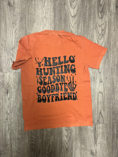 Goodbye Boyfriend T Shirt - COMFORT COLORS