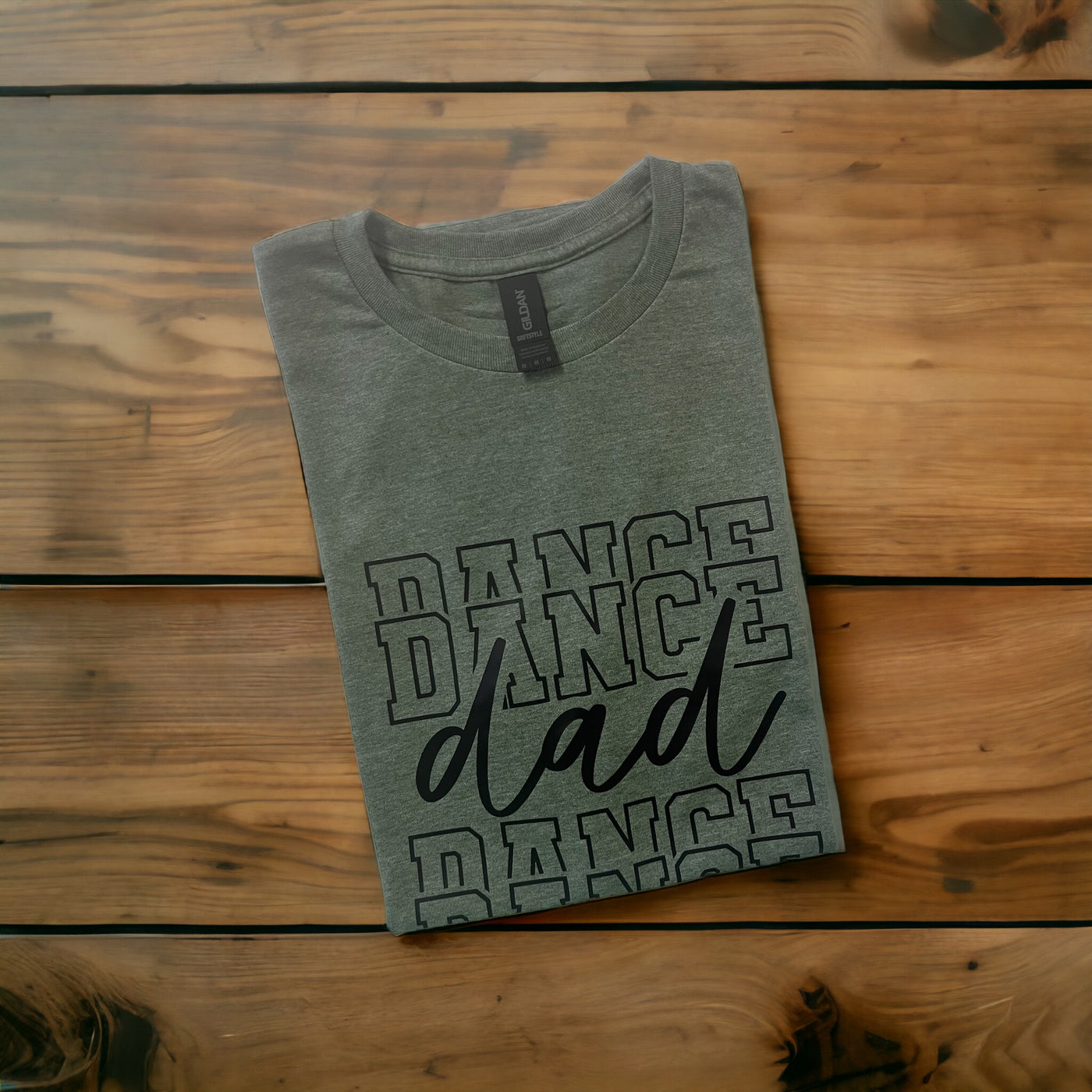Dance Dad on Army Green