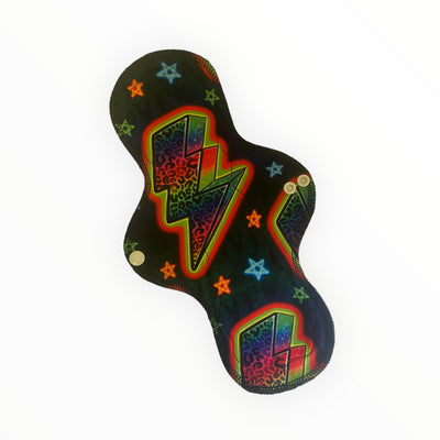 Neon Light - Pique Topped , Washable Cloth Pad- SEVERAL SIZES