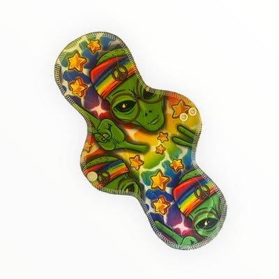 Groovy Aliven - Pique Topped , Washable Cloth Pad- SEVERAL SIZES