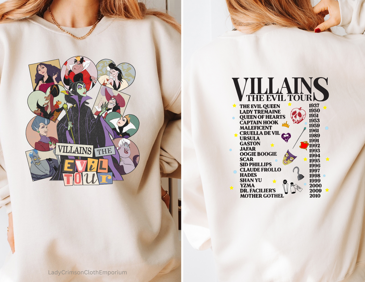 PRE ORDER ~ Villains The Evil Tour