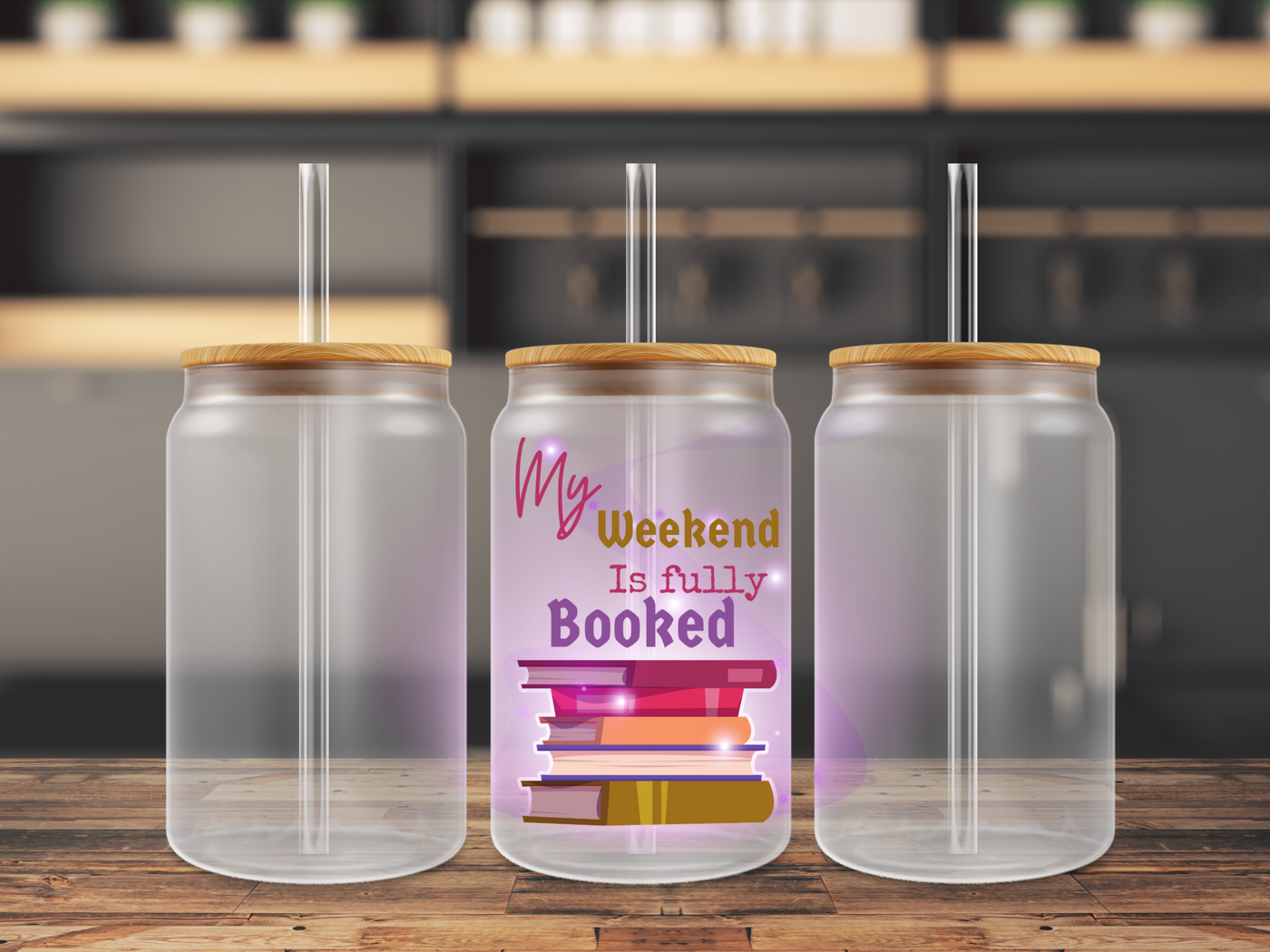 6oz Libbey glass can - My weekend is fully booked