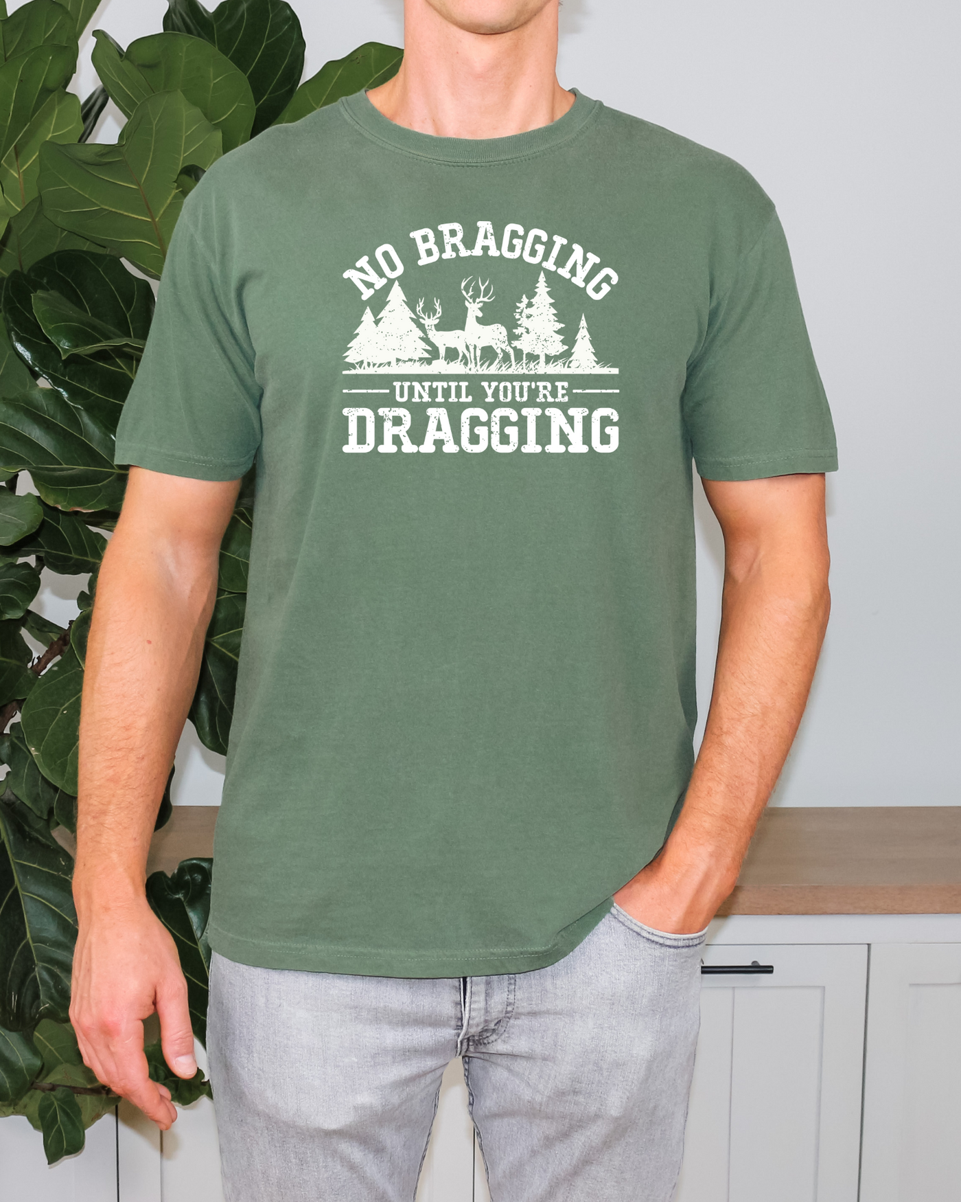 No Bragging Until You're Dragging Tee- Ready To Ship