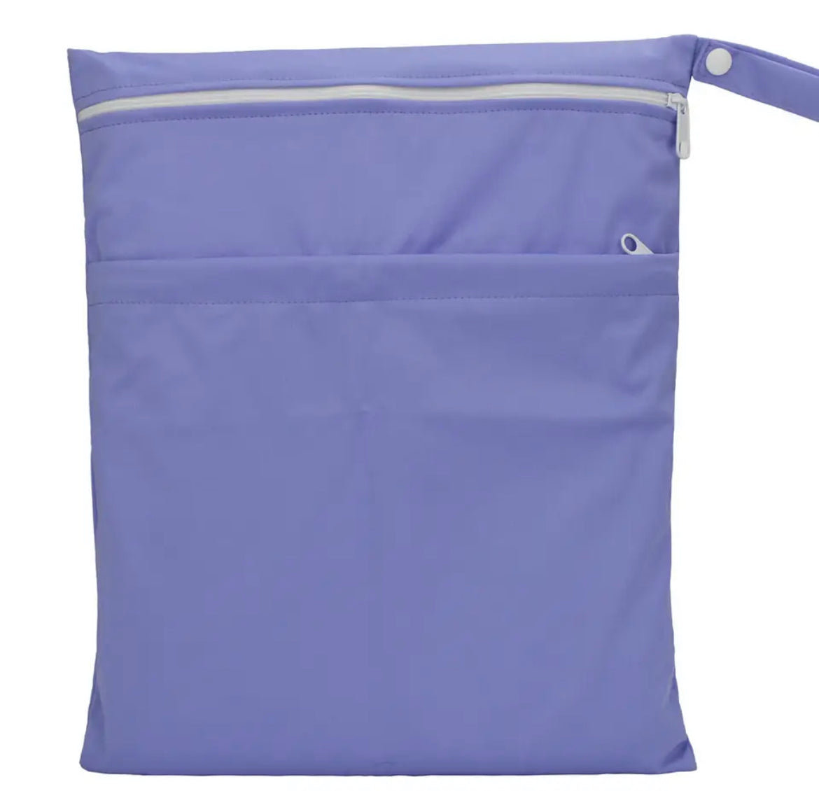 Large SINGLE ZIP Wet Bag- SEVERAL SOLID COLOURS