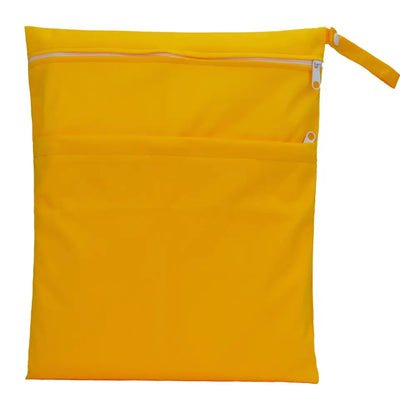 Large SINGLE ZIP Wet Bag- SEVERAL SOLID COLOURS